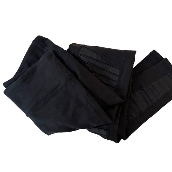 Alo Yoga Black Moto Textured Leggings Women's Size Small - Picture 5 of 7